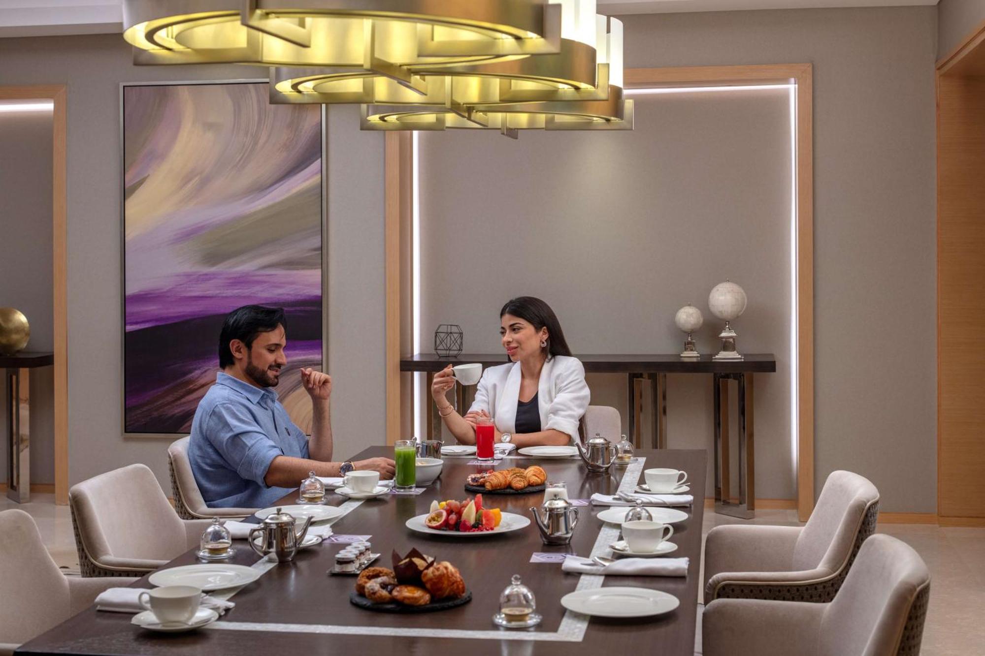 Hyatt Regency Riyadh Olaya Exteriér fotografie A dining room